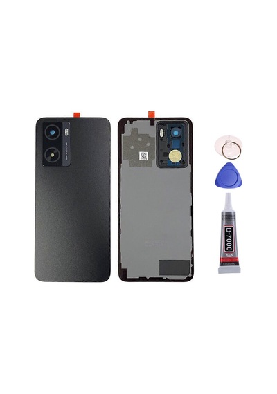 One Plus Nord N20 Se Siyah Arka Kapak Batarya Kapağı Pil Kapağı Yapışkan Ve Sökme Aparatıyla Beraber Full Set Siyah