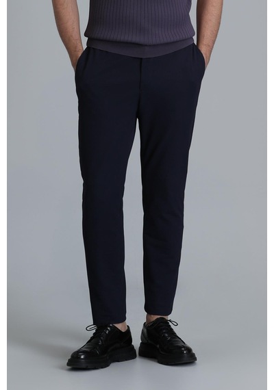 Lufian Hunter Smart Erkek Chino Pantolon Slim Fit Lufian Lacivert