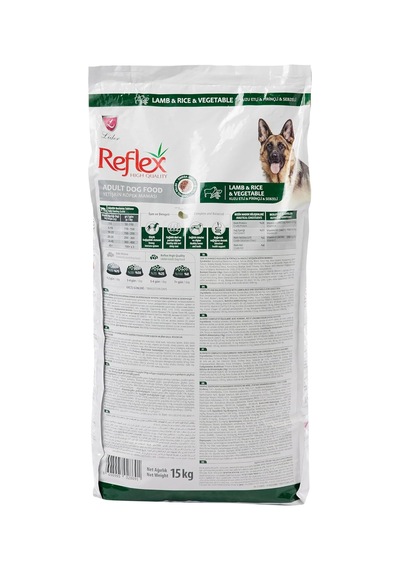 Kuzu Etli Pirinçli Ve Sebzeli Yetişkin Köpek Maması 15 Kg