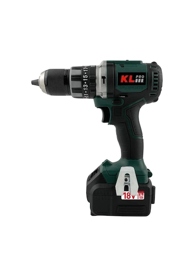 Klpro Set-2 5.0AH Şarjlı Pnömatik Kırıcı Matkap + 2.0AH Şarjlı Darbeli Vidalama / Matkap Kömürsüz