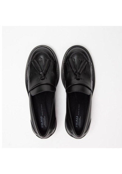Nero Black Oxford Klasik Kadın 82l3 Frau Tresor Nero siyah