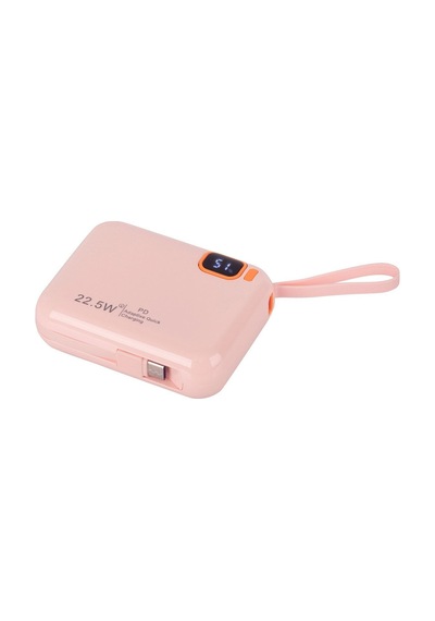 Ixtech Ix-pb024 10.000 Mah Powerbank Kablosuz Şarj Cihazı 22.5w Pembe Pembe