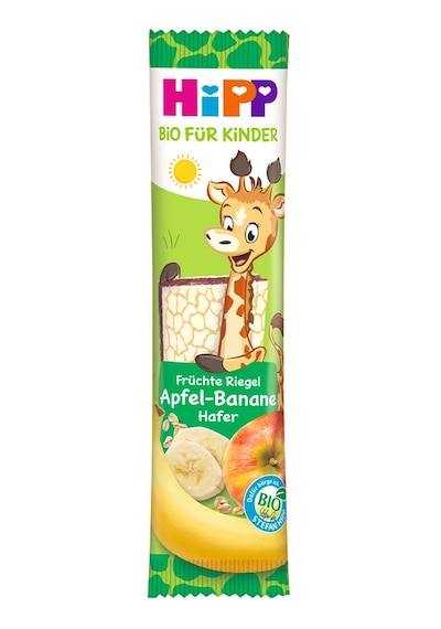 Organik Yulaﬂı Elmalı Muzlu Meyve Barı 23 Gr