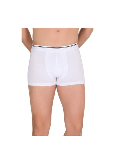 Berrak 1097 Beyaz 6'Lı Paket Likralı Boxer 1097 Beyaz