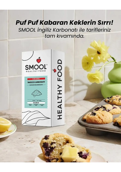 Smool İngiliz Karbonatı Sodyum Bikarbonat 1000 G