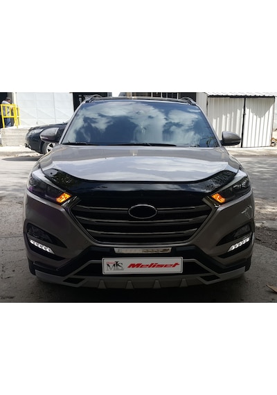 Hyundai Tucson Ön Kaput Rüzgarlığı 2015-2020 Yılı Arasına Uyumludur + Kaput Koruyucu