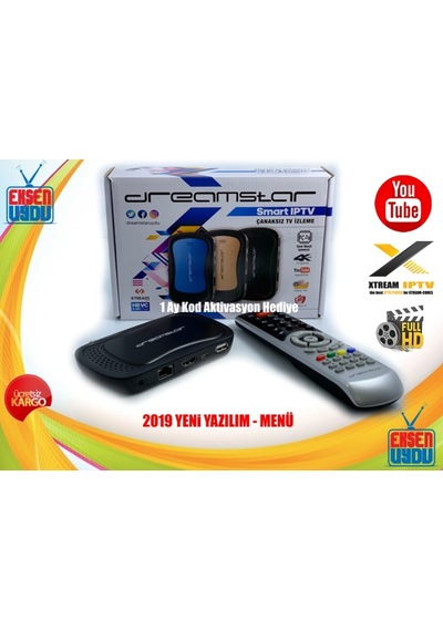 Dreamstar Smart Ip Çanaksız Full Hd Uydu Alıcısı