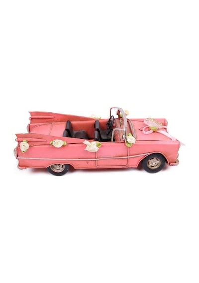 Dekoratif Metal Vintage Gelin Arabası Klasik Chevrolet Araba 24 C