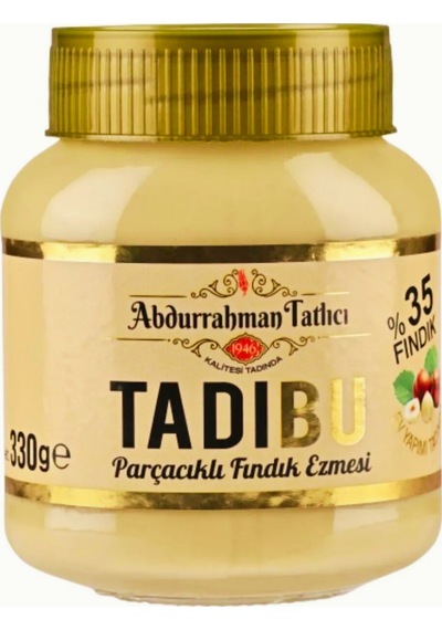 Tadıbu Kakaolu Fındık Kreması Ve Parçacıklı Fındık Kreması 330 Gr