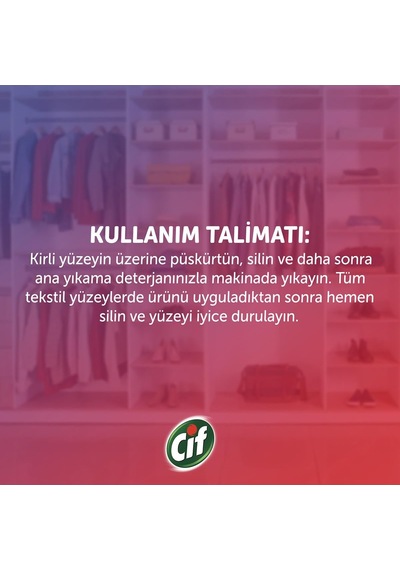 Her Yer Leke Uzmanı Halı Koltuk Mutfak Temizleyici Sprey, 750 Ml X 2