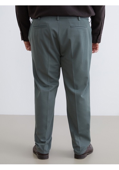 Lcwaıkıkı Classic Haki Büyük Beden Erkek Chino Pantolon