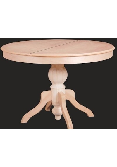 Baba Ayak Masa Kayın Kaplama Mdf Tabla Ihlamur Ağacı Ayak. Natüre Doğal 120 Cm Açılır El Yapım