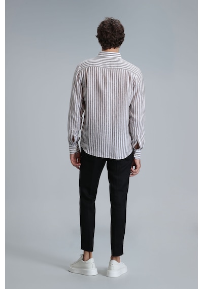 Lufian Erkek Karl Spor Chino Slim Fit Pantolon 111190328 Siyah