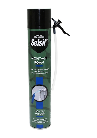 Selsil Pu Köpük Montaj Köpük 750ml 600gr 4832 Diğer