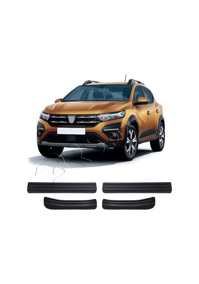 Dacia Sandero Stepway Uyumlu 2021 Ve Üzeri Abs Kapı Eşiği 4 Parça