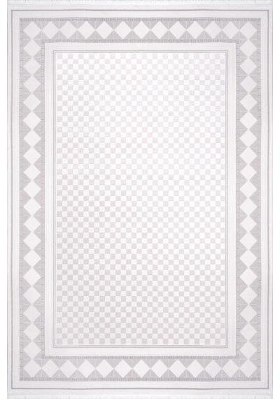 Bahariye Simge Sm02 Gri Halı