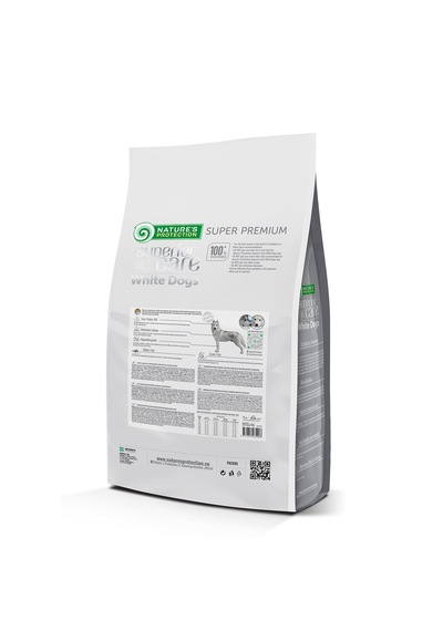Nature's Protection Superior Care Beyaz Tüylü Köpekler İçin Tahılsız Beyaz Balıklı Tüm Irklar Ve Tüm Yaşam Evreleri Köpek Maması 4kg