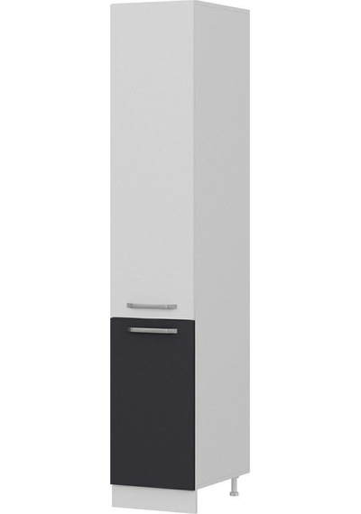 Minar 40 Cm Mutfak Boy Dolabı - Beyaz/antrasit D40-a1