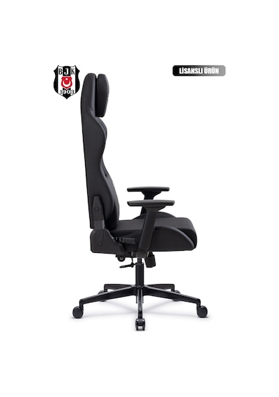 Fanchair X Beşiktaş Kara Kartal Lisanslı Oyuncu Koltuğu-35 Siyah