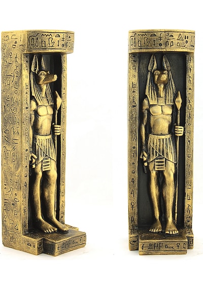 Anubis Figürlü Mumluk Kum