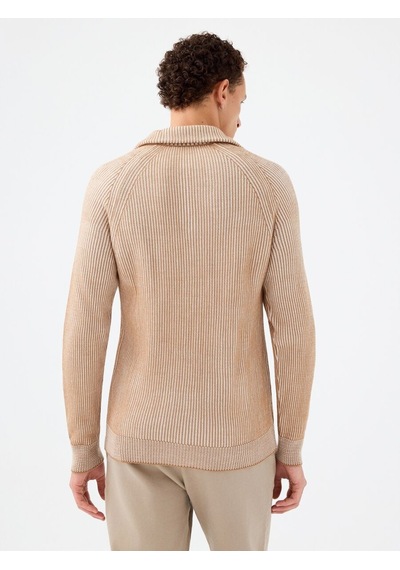 LOFT Regular Fit Erkek Kazak Lf2040869 Q1.v1 Bej