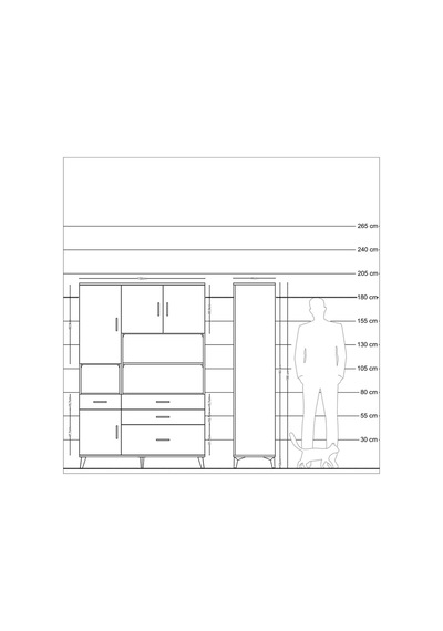 Hyperion Dolap 9 Raflı 4 Çekmeceli 4 Kapaklı 132x44x195 Aytaşı-antrasit/çam Antrasıt/atlas Çam - Aytası Hyperion Dolap 9 Raflı 4 Çekmeceli 4 Kapaklı 132x44x195 Aytaşı-antrasit/çam Antrasıt/atlas Çam - Aytası