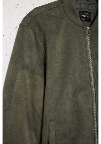 Defacto Slim Fit Dar Kesim Süet Kolej Yaka Fermuarlı Çift Cepli Mevsimlik Baharlık Bomber Mont Ceket A3866ax25aukh430 Haki Defacto Slim Fit Dar Kesim Süet Kolej Yaka Fermuarlı Çift Cepli Mevsimlik Baharlık Bomber Mont Ceket A3866ax25aukh430 Haki