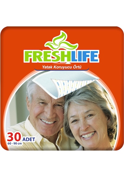 Freshlife Yatak Koruyucu Ped Örtü 60 x 90 CM 30’lu