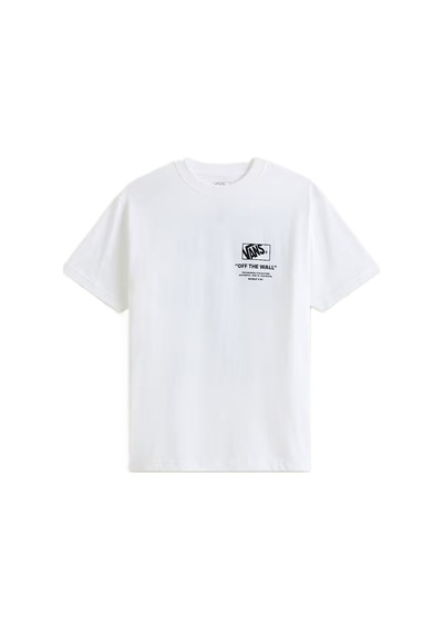 Vans Stacked Hi Ss Tee Erkek Beyaz T-shirt - Vn000pew
