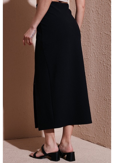 Fashion Friends Bayan Etek 25y0187k1 Siyah Siyah