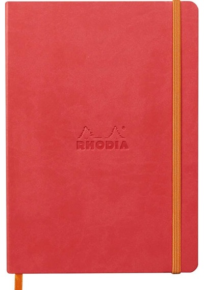 Rhodia Yumuşak Kapak A5 Noktalı Defter Coral 117446c