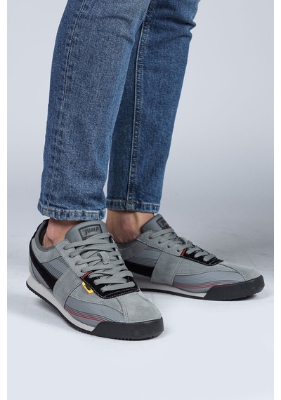 Jump 29072 Gri - Siyah Erkek Sneaker Günlük Spor Ayakkabı