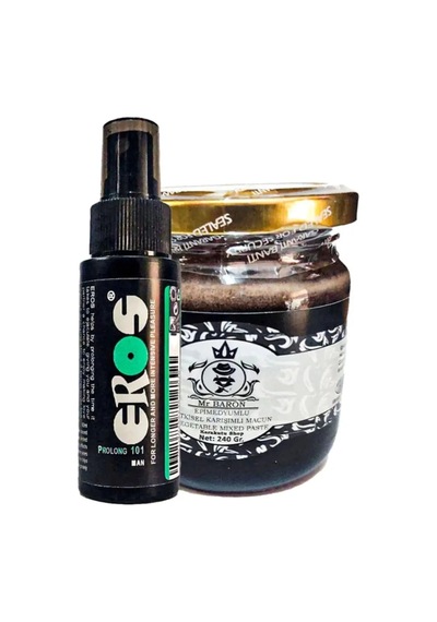 Eros Pro 101 Büyük Boy Sprey 60 Ml Mr Baron Erkeklere Çok Özel 240 Gr