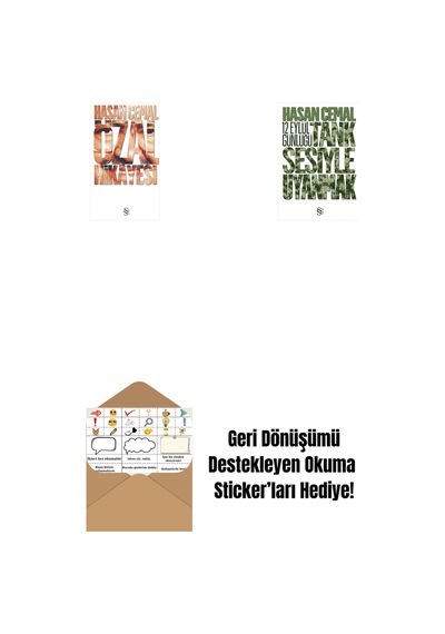 Özal Hikâyesi + Tank Sesiyle Uyanmak + Okuma Sticker'ları
