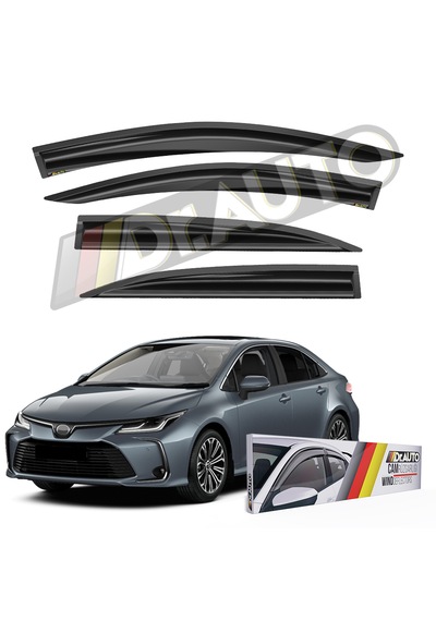 Toyota Corolla Sd 2019 Ve Sonrası Cam Rüzgarlığı 4'lü