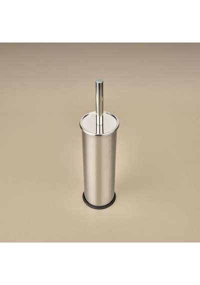 Bath Akıllı Kapaklı Tuvalet Fırçası - Krom - 36 Cm Genel