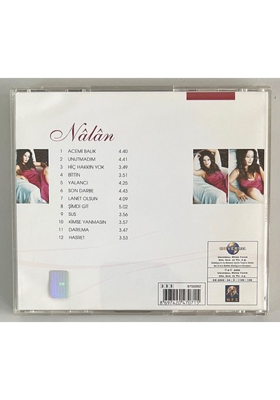 Nalan Acemi Balık Cd Orjinal Dönem Baskı