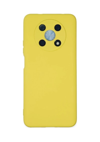Huawei Nova Y90 Kılıf Nano İçi Kadife Silikon - Sarı 0.2M-Çok Renkli