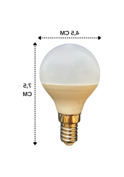 3 Adet 7w E14 Led Mini Ampul, Beyaz Işık Seçeneği