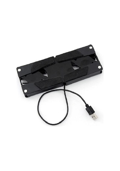 Laptop & Notebook Altı Katlanabilen USB Mini Çift Fanlı Soğutucu