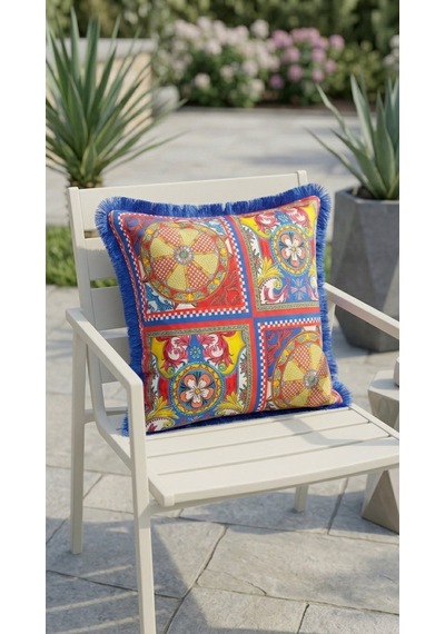 Ceramia Azure Yastık Çok Renkli