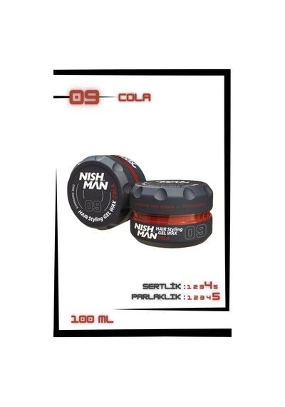 09 Saç Şekillendirici Ultra Sert Parlak Wax 100 Ml