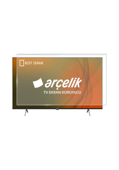 Arçelik Uyumlu A50 C 865 B Tv Ekran Koruyucu - 50" İnç Tv Ekran Koruyucu Paneli A50c865b