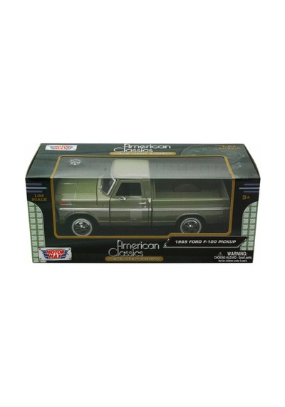Motormax 1969 Ford Pickup F-100 Yeşil Model Araba