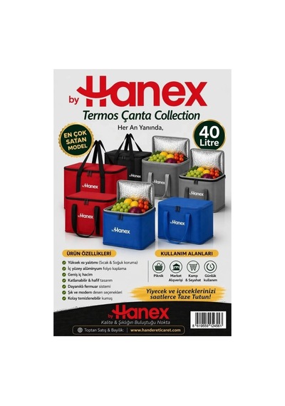 36 L Termos Çanta Renkli