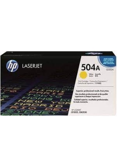Hp 504A Ce252A Sarı  Toner