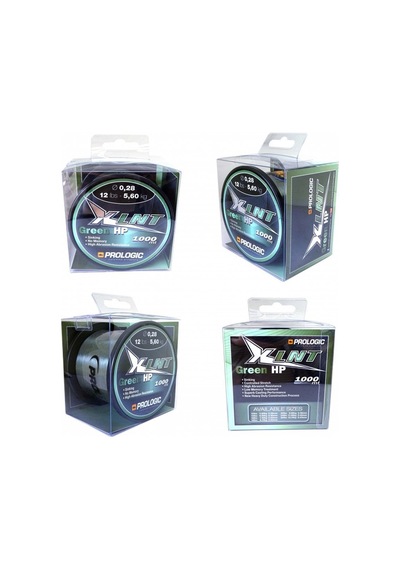 Prologic Xlnt Hp 1000m Green Misine 0.35 Mm 8.1 Kg 18 Lbs 10554700
