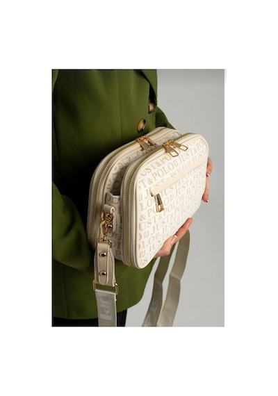 Just Polo Kadın Omuz Çantası 6011mh Krem Bej 95366529