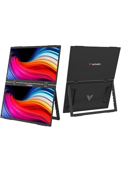 Verbatim Essentials 15,6 Full Hd 1080p Çift Ekran Ips Taşınabilir Dual Monitör