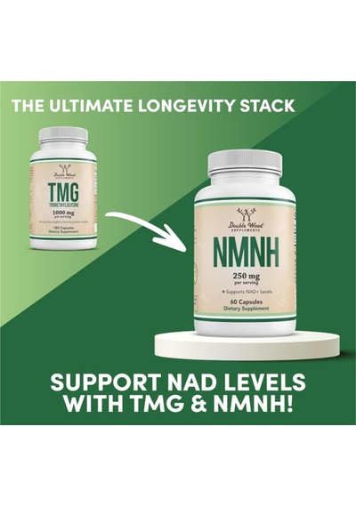 Double Wood Tmg Trimethylglycine 1000mg 180 Capsul.tr Tek Ye...